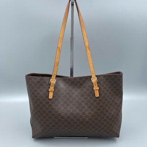 CELINE MACADAM SHOULDER BAG